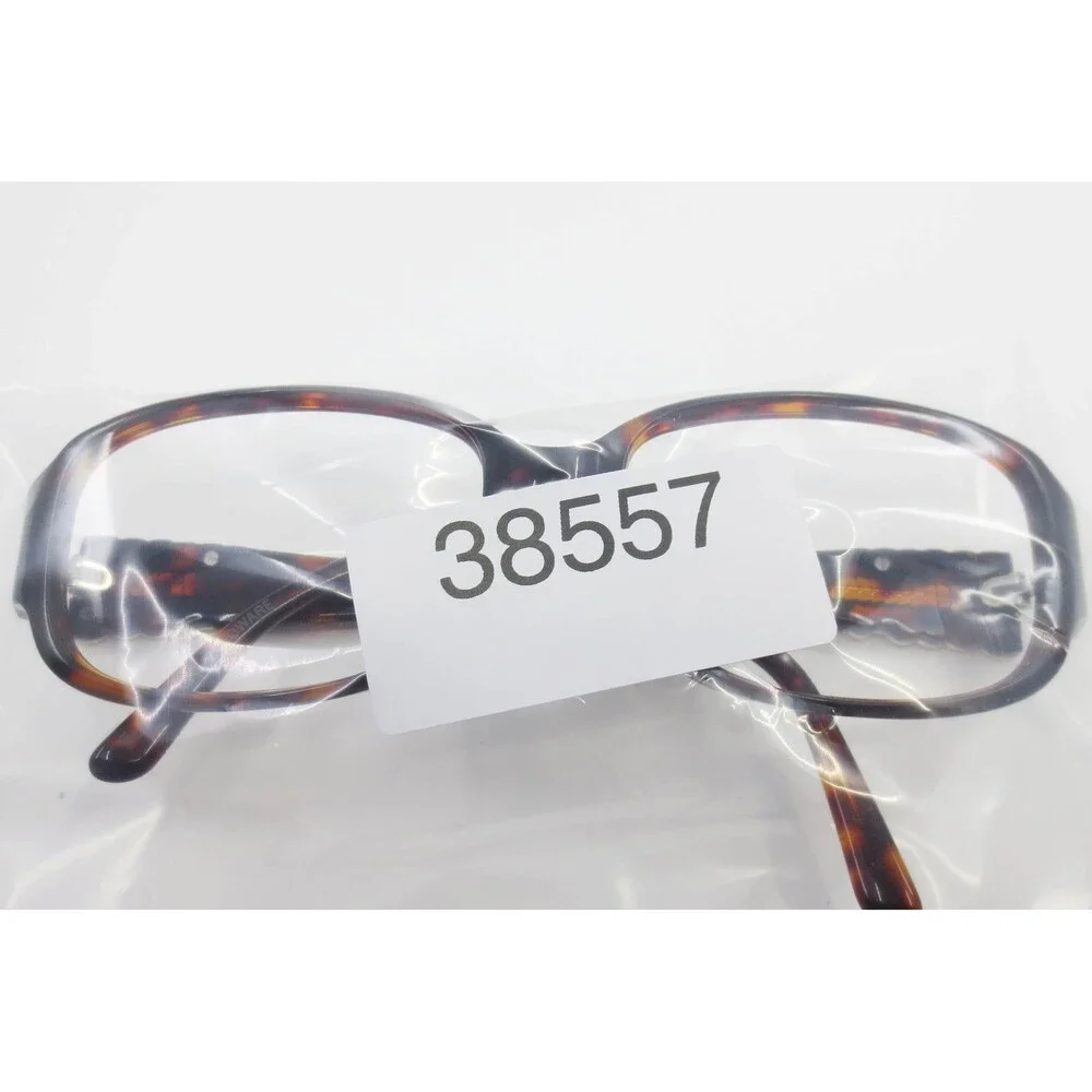 Sol by Daisy Fuentes 106P 024 Brown Tortoise Rectangular Eyeglasses Frames 135